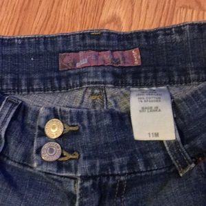 Levi’s super low flare 524 jeans